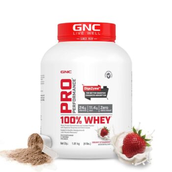 GNC Pro Performance 100% Whey Fresa 775 g