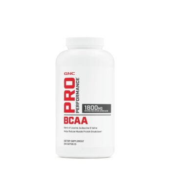 GNC Pro Performance BCAA 1800 mg (240 cápsulas)