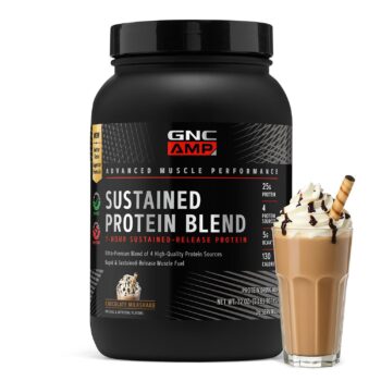 GNC AMP Sustained Protein Blend Chocolate