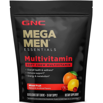 GNC Mega Men Soft Chew Multivitamínico para hombres